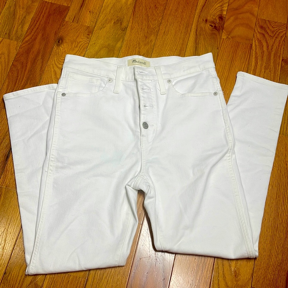 MADEWELL  10” High Rise Skinny Crop Jeans Size 29.